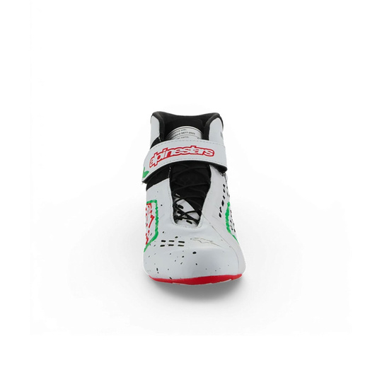 Buty Alpinestars Tech-1 KX V3 biało/zielone biało-zielone (FIA)