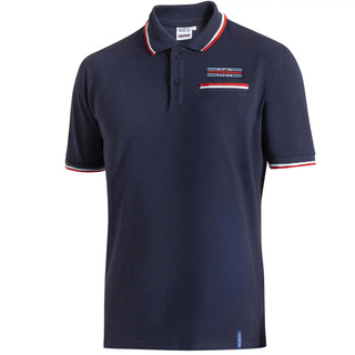 Koszulka polo Martini Pocket Sparco granatowa
