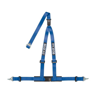 Pasy bezpieczeństwa Sparco 3 - punktowe CLUB H-3M DUAL niebieskie (ECE)