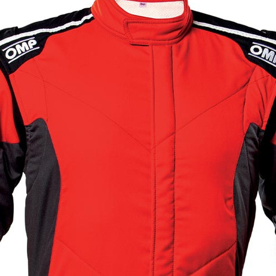 Kombinezon OMP Tecnica Hybrid czerwony (FIA)