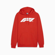 Bluza z kapturem Logo Formula 1 2026 czerwona