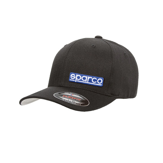 Czapka z daszkiem Flexfit Sparco czarna