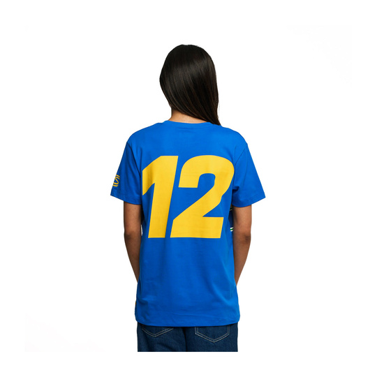 Koszulka t-shirt męska Hashtag niebieska Senna 2025
