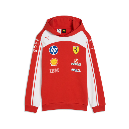 Bluza dziecięca z kapturem Team Ferrari F1 2026