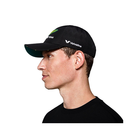 Czapka baseballowa męska czarna Stroll Team Aston Martin F1 2025