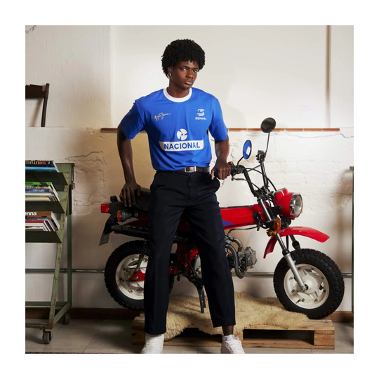 Koszulka t-shirt męska Nacional Ringer Ayrton Senna 2026