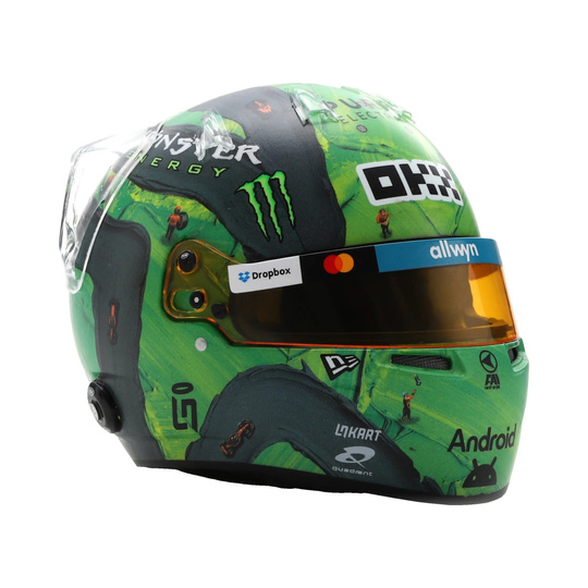 Model kasku 1:5 Lando Norris Las Vegas GP McLaren F1