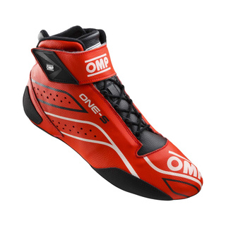 Buty OMP One-S czerwone (FIA)