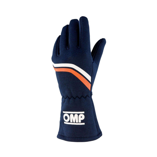 Rękawice OMP Dijon MY25 granatowe (FIA)