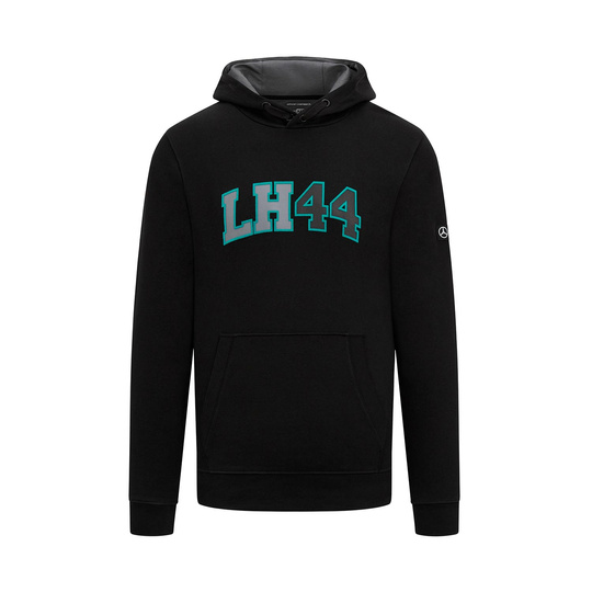 Bluza męska Hoodie Lewis Hamilton Black Mercedes AMG F1 
