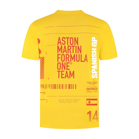 Koszulka t-shirt GP Hiszpanii Aston Martin F1