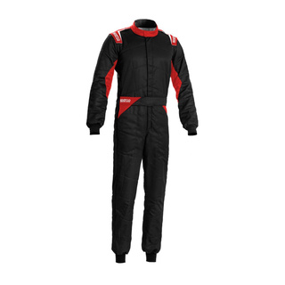 Kombinezon Sparco Sprint MY22 czarny/czerwony (FIA)