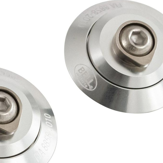 Klipsy Bell HANS/Hybrid srebrne