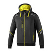 Bluza z kapturem rozpinana Tech Sparco szara