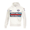 Bluza z kapturem Martini Racing Sparco biała