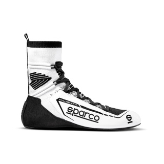 Buty Sparco X-Light+ białe/czarne (FIA)