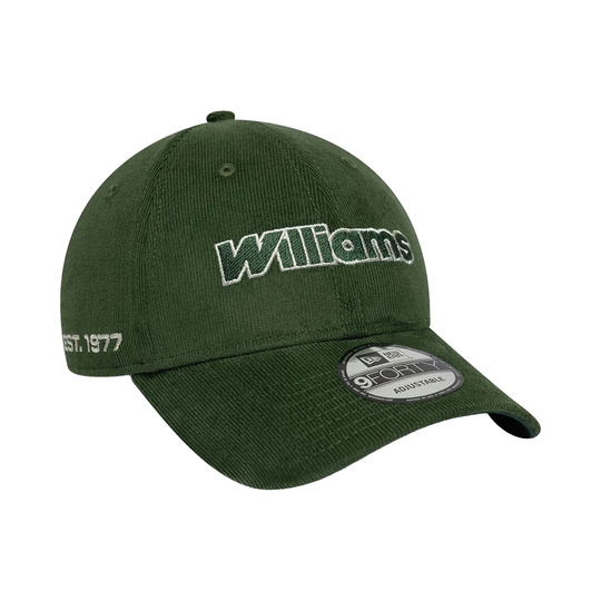 Czapka z daszkiem Traditional Cord Williams F1 2026 zielona