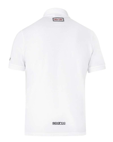 Koszulka polo Targa Florio Merzario #AM2 Sparco biała