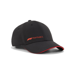 Czapka baseballowa damska czarna Logo Formula 1 2025