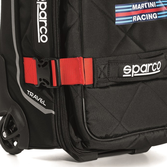 Torba Martini Travel Sparco czarna/czerwona