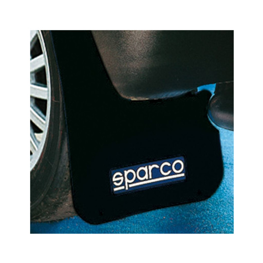 Fartuchy przeciwbłotne Sparco sztywne czarne