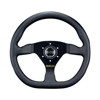 Kierownica Sparco L360 Ring skóra (TUV)