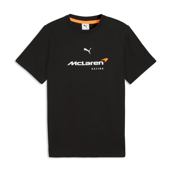 Koszulka t-shirt męska czarna Large Logo McLaren F1 2026