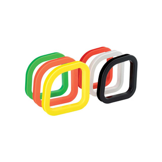 Przelotki górne do pasów czerwone OMP