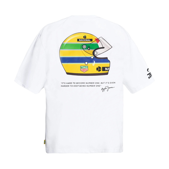 Koszulka t-shirt Ayrton Senna TAG Heuer Helmet Ayrton Senna Collection 2026