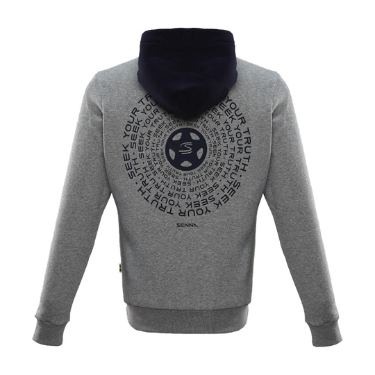Bluza męska z kapturem Seek Your Truth Ayrton Senna F1 2025