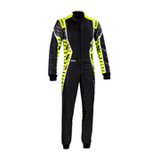 Kombinezon kartingowy dziecięcy Sparco X-LIGHT K MY22 czarno-żółty (CIK-FIA)