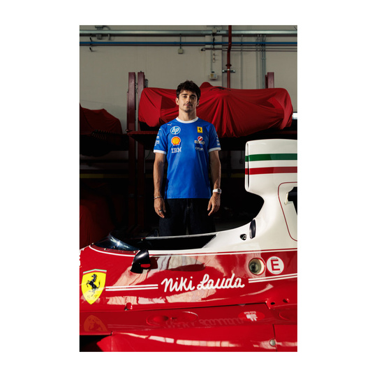 Koszulka T-shirt męska Monza GP Scuderia Ferrari F1 2025