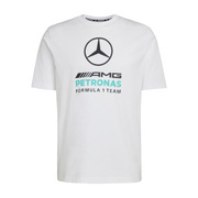 Koszulka t-shirt Large Logo Mercedes AMG F1 2026 biała