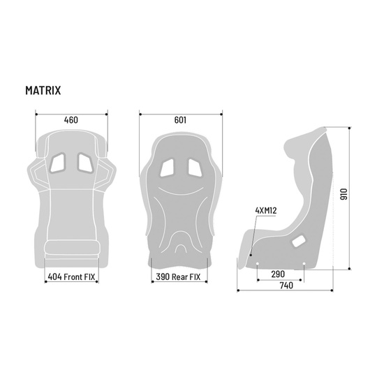Fotel Sparco Matrix MY22 (FIA)