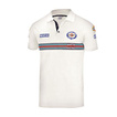 Koszulka polo Martini Stripe Sparco biała