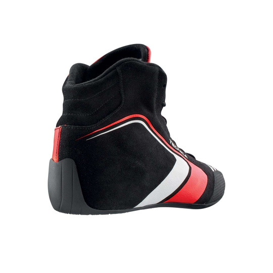 Buty OMP Tecnica MY21 czarne/czerwone (FIA)