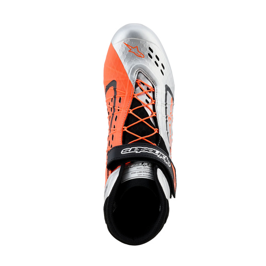Buty Alpinestars Tech-1 KX V3 srebrne (FIA)