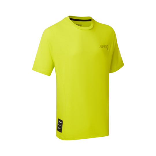 Koszulka t-shirt AMR Logo Aston Martin Racing 2026 limonkowa 