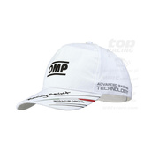 Czapka z daszkiem Racing Spirit OMP biała