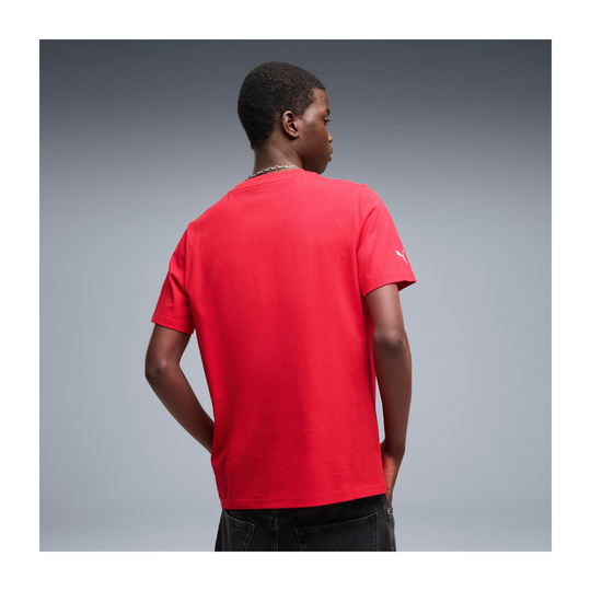 Koszulka T-shirt męska czerwona Large Logo Scuderia Ferrari F1 2026