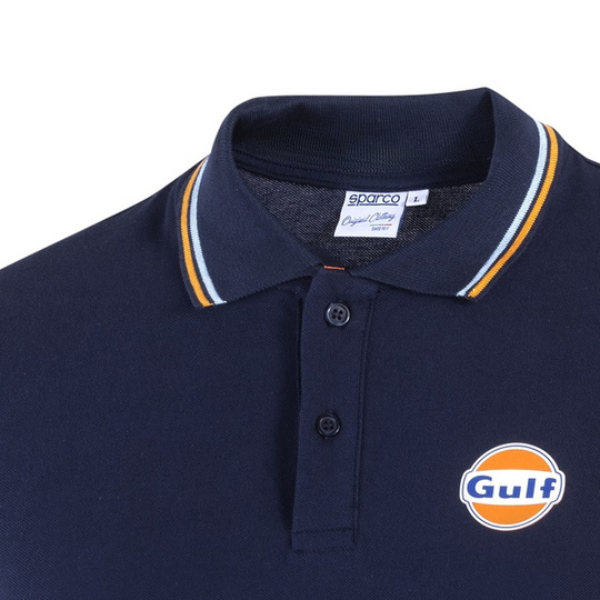 Koszulka polo Gulf Sparco granatowa