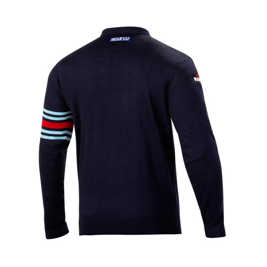 Bluza Crew Neck Martini Racing Sparco granatowa