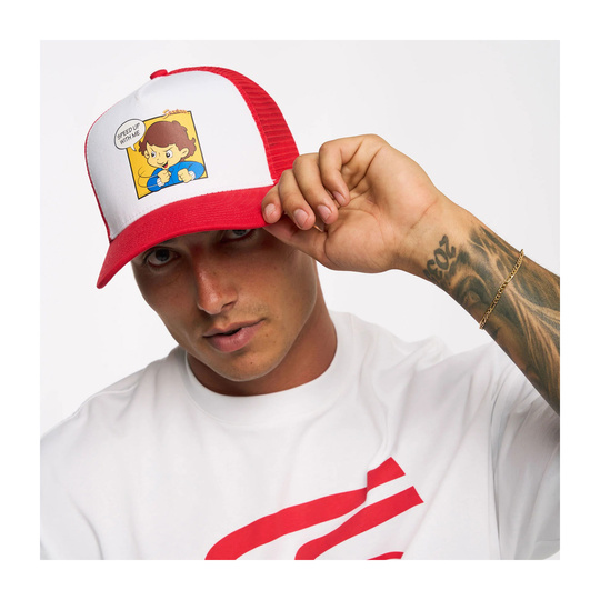 Czapka z daszkiem Ayrton Senna Senninha Ayrton Senna Collection czerwona