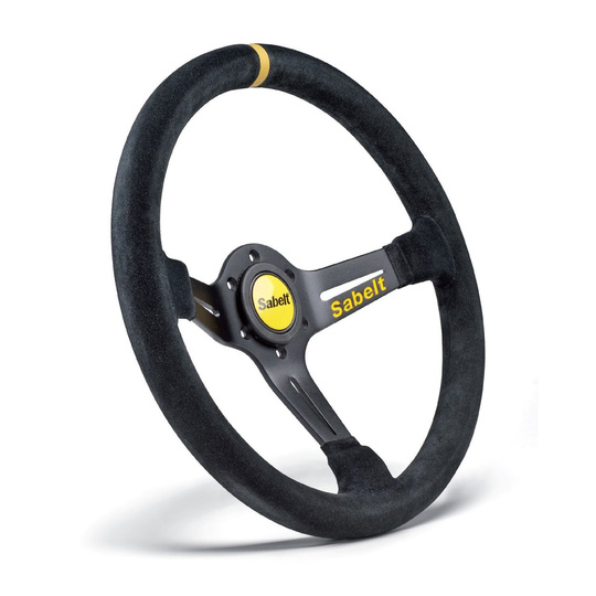 Kierownica Sabelt SW-465 zamsz