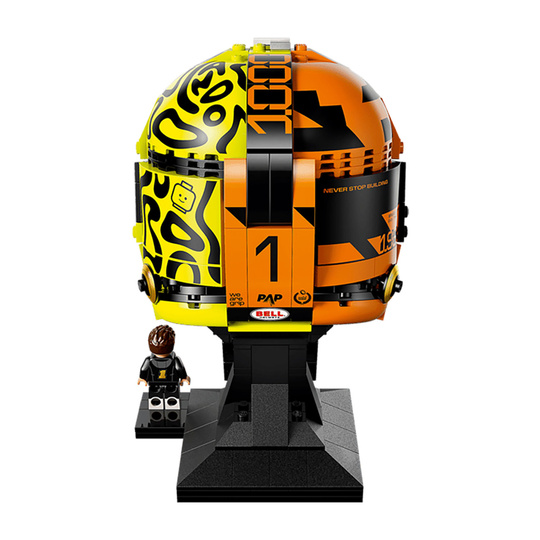 Model kasku Lando Norris McLaren F1 LEGO