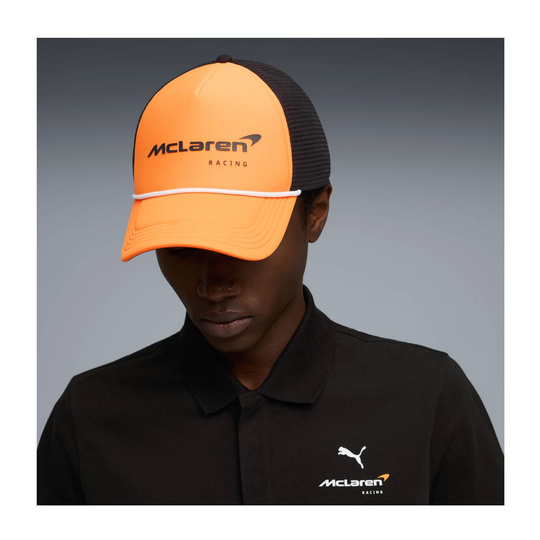 Czapka z daszkiem Trucker McLaren F1 2026 pomarańczowa