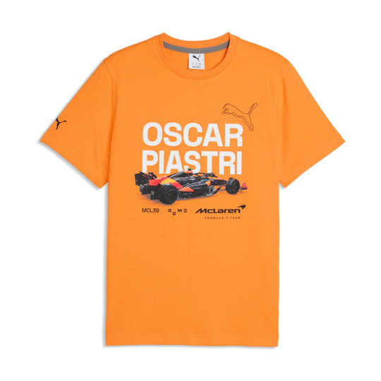 Koszulka t-shirt męska pomarańczowa Oscar Piastri McLaren F1 2026