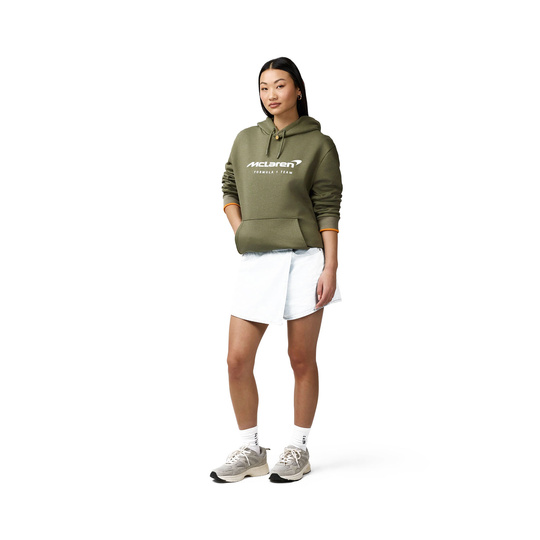 Bluza męska z kapturem Essentials zielona McLaren F1 2025