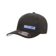 Czapka z daszkiem Flexfit Sparco czarna