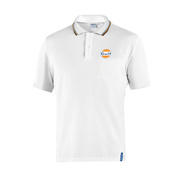 Koszulka polo Gulf Sparco biała